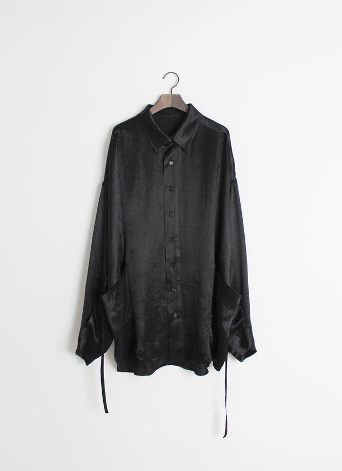 HEIMA UTILITY SHIRT / GLOSSY INK