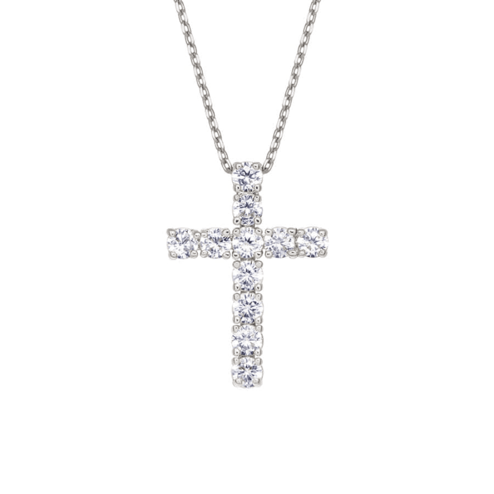 Bare Cross Necklace