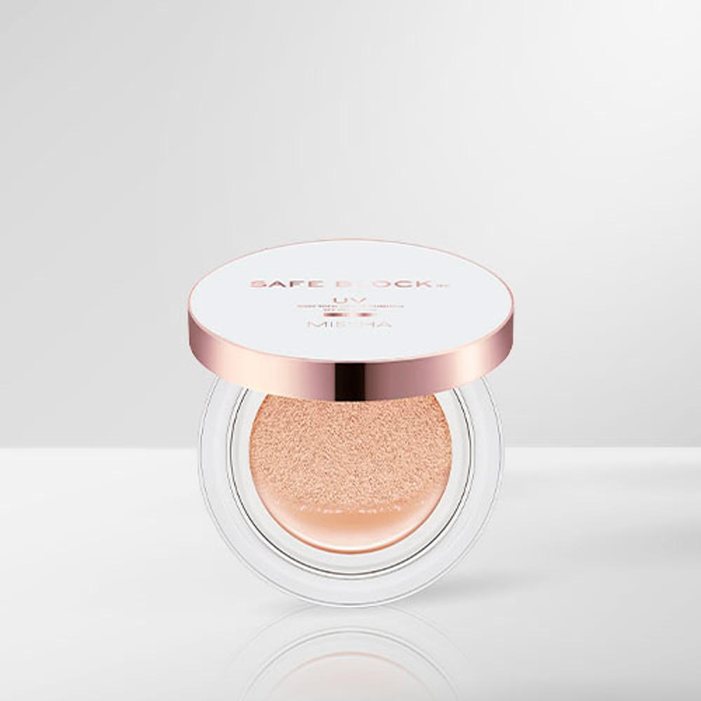 [미샤][1+1 증정] 세이프 블록 RX 로지 톤 업 선 쿠션 12g SPF50+/PA++++