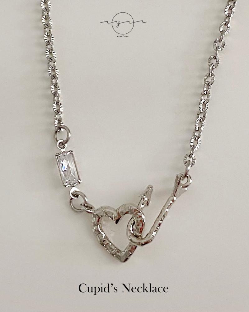 [Best] Cupid's Necklace 토글바목걸이 큐피드 화살 써지컬스틸