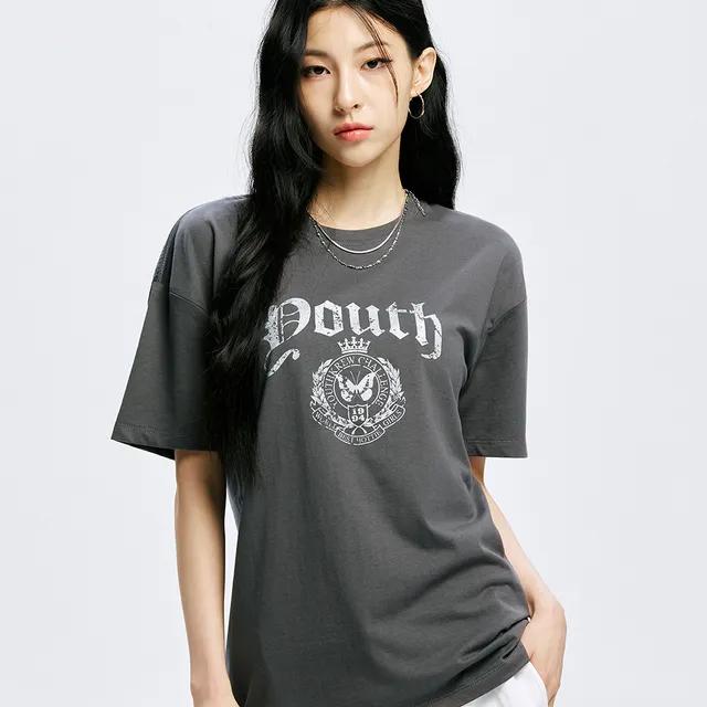 YK BELLA ROUND T - CHARCOAL