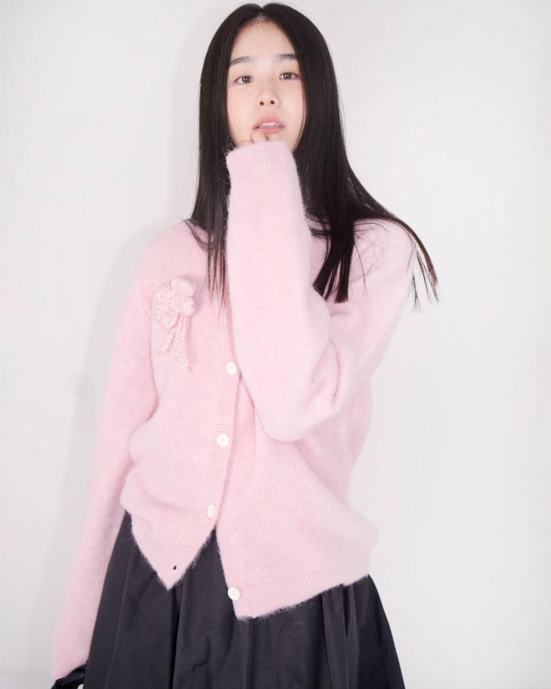 soft alpaca cardigan (open, 단독 주문 시 선발송)