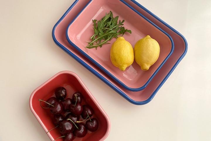 본에나멜웨어 컬러라마 법랑 - 베이킹 디쉬 small