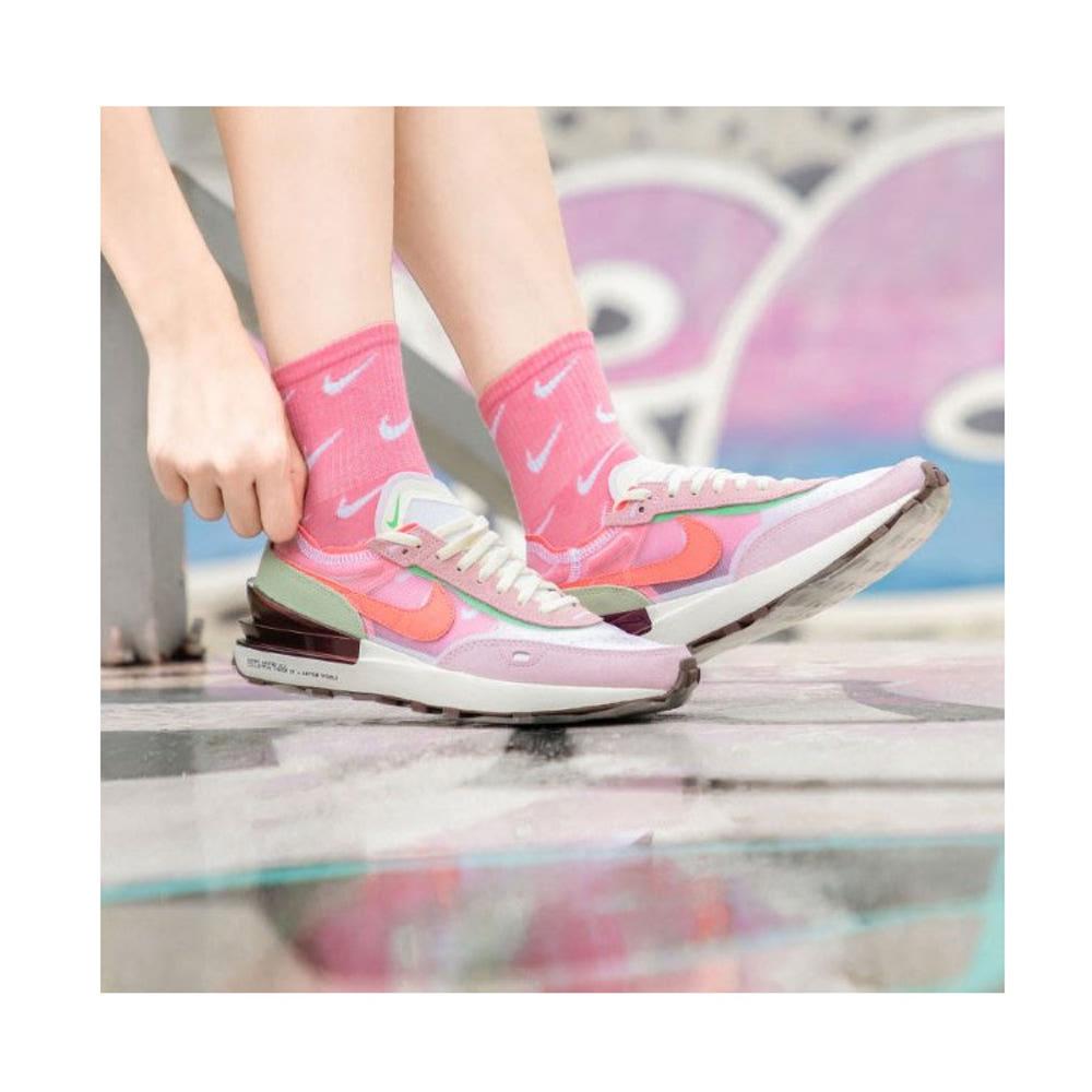 나이키 와플원 SE 여자 러닝 스니커즈 운동화 봄코디 핑크