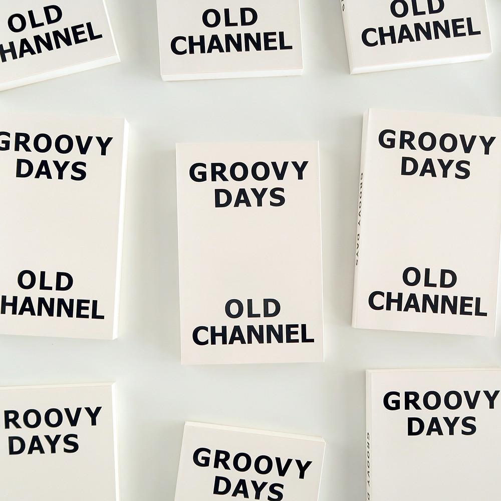 올드채널 GROOVY DAYS DIARY ver.5 - VINTAGE BLACK 만년 다이어리 그루비데이즈 빈티지블랙