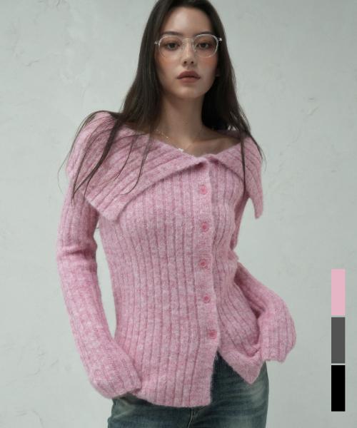 Soleil Off Shoulder Cardigan - 3COL