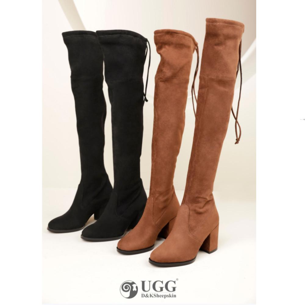 DK UGG 7.5cm 니하이 스판 삭스 롱부츠 2컬러