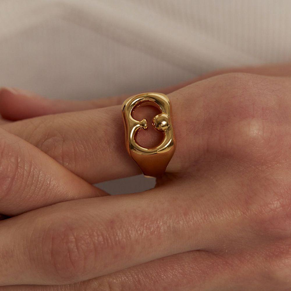 LID LOGO RING_GOLD