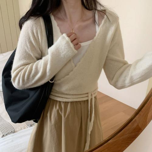 [sale] 셀레니 브이넥 니트 랩가디건 (3color)