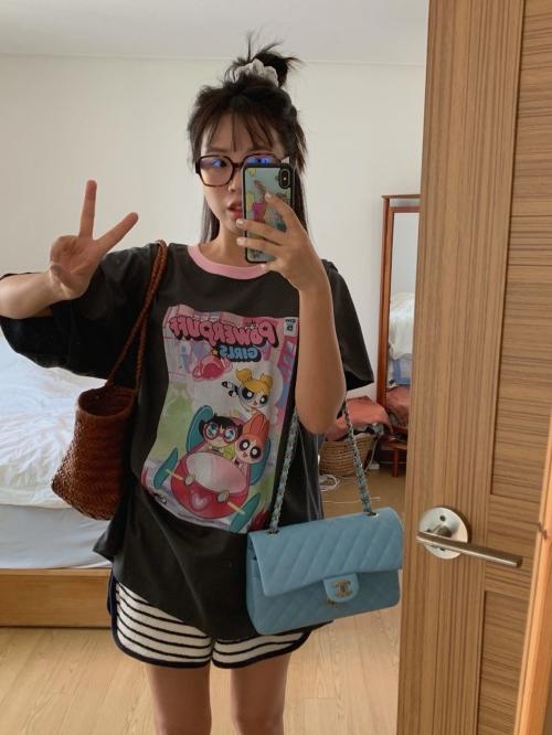 파워 퍼프 티셔츠 - 2col