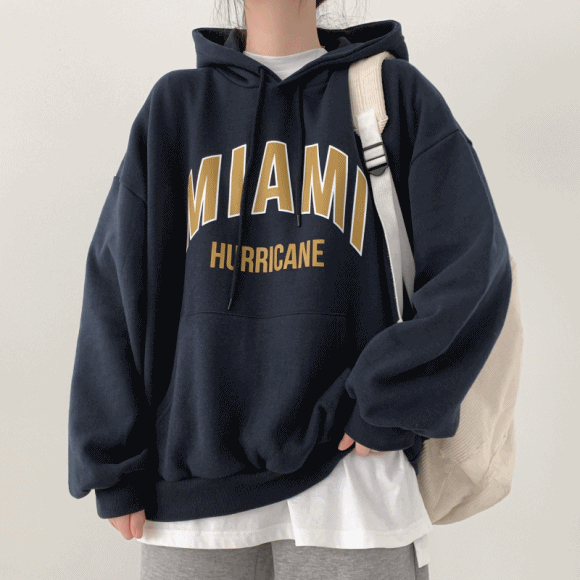 [봄버전!] 허리케인 프린팅 후드티 [2color]