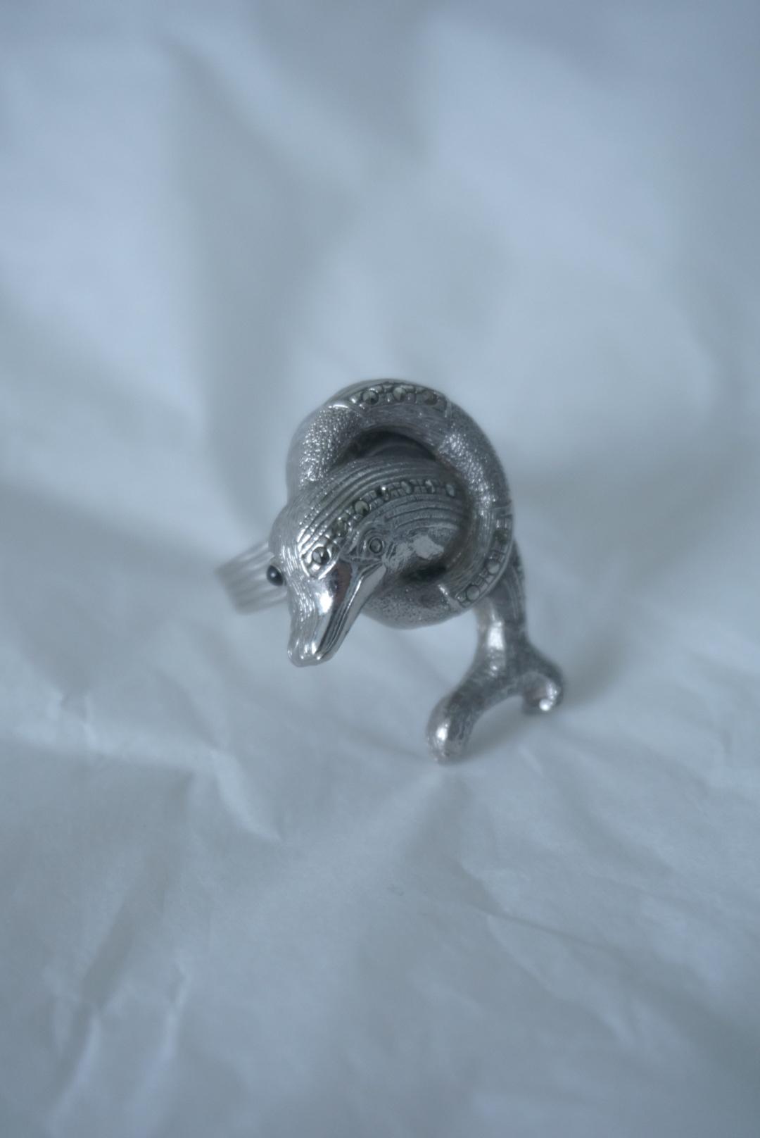 dolphin watch ring