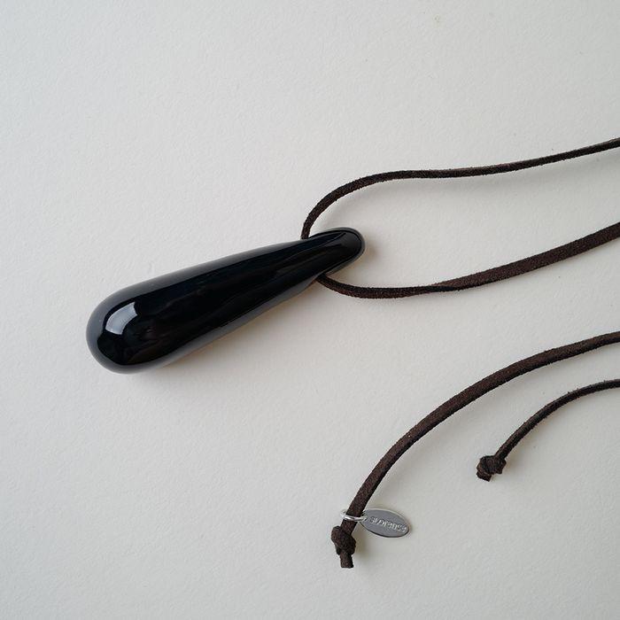 [fiorexslorence] ceramic drop long necklace