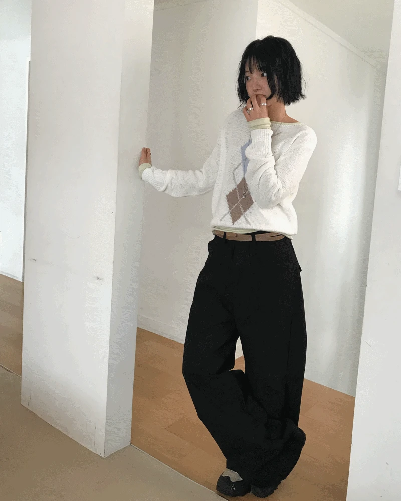 OXFORD WIDE COTTON PT (UNISEX)