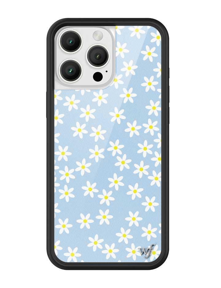 Wildflower Blue Daisy iPhone case