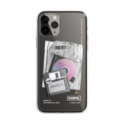 캔버스 6 화이트 클리어 젤리 케이스