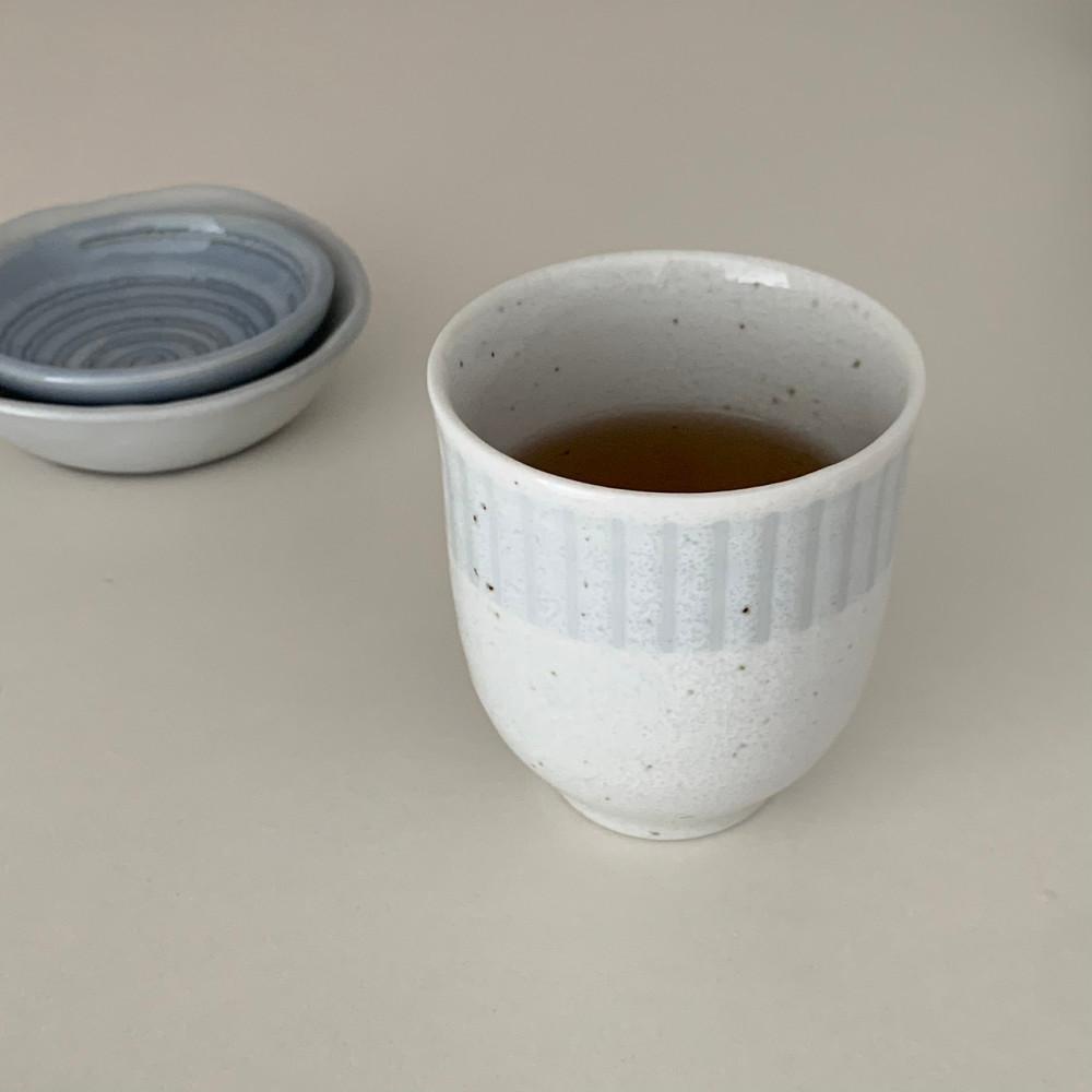 오소보 snow cup 찻잔 커피잔 일본도자기 유리컵 홈카페 결혼선물