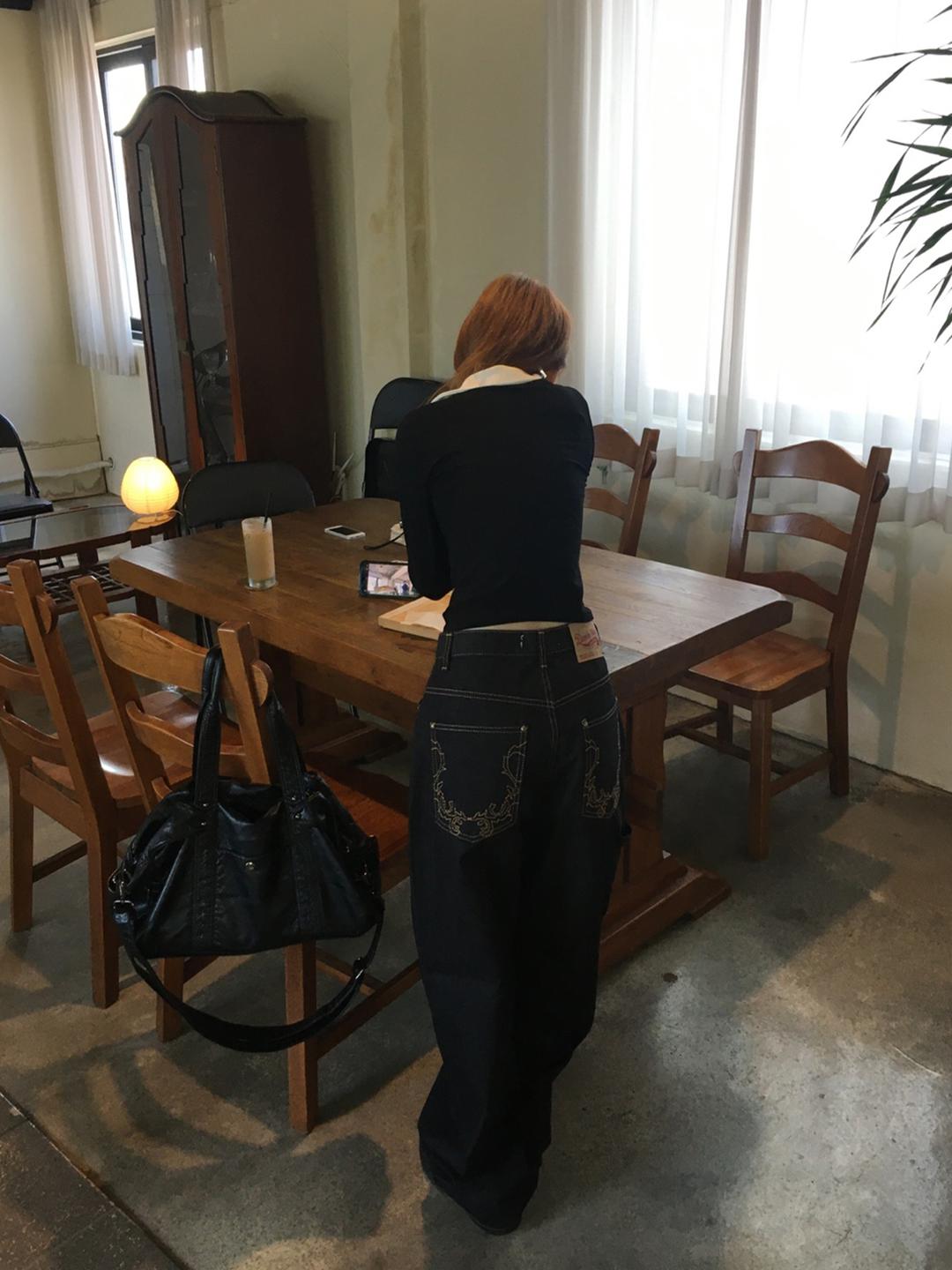 1980 denim pants