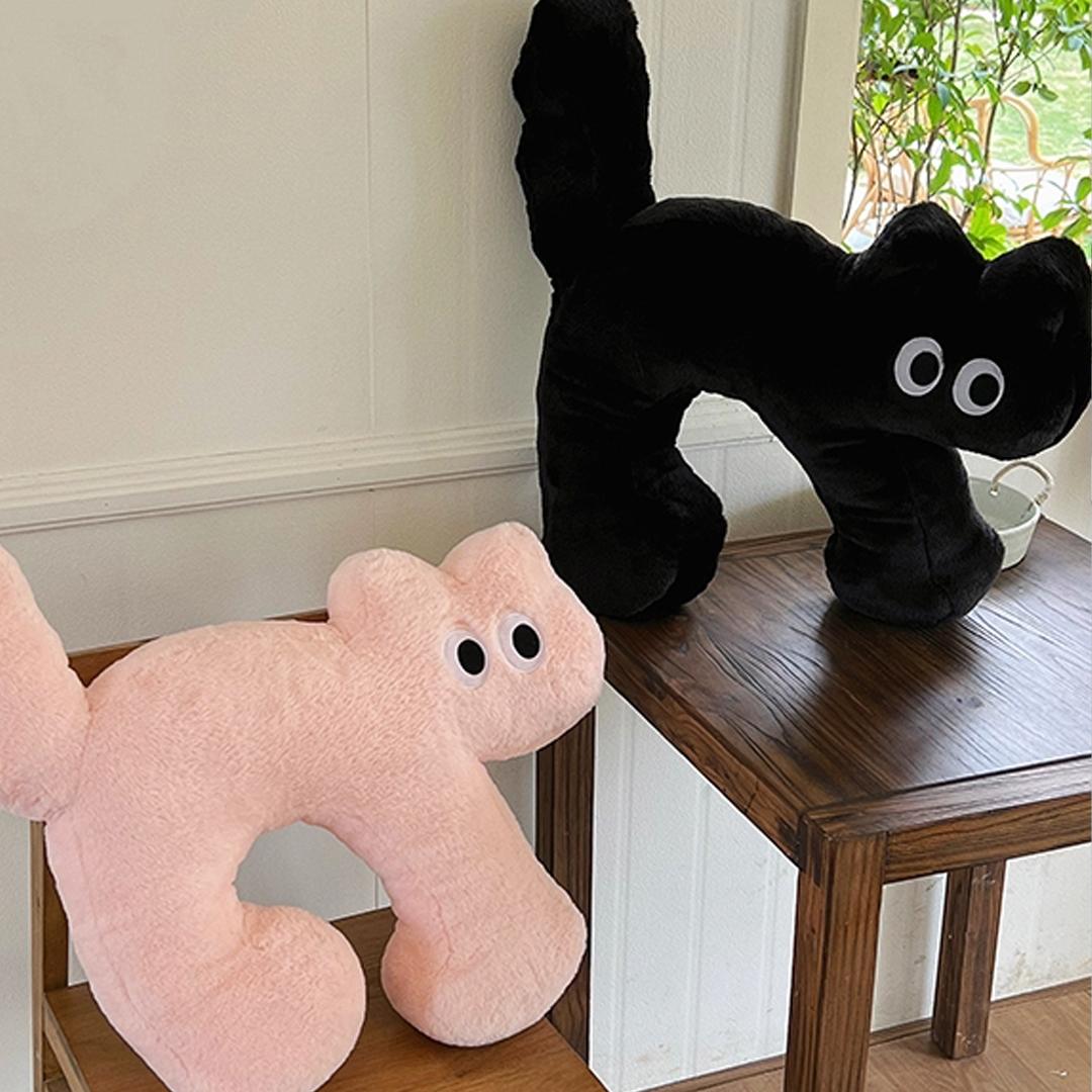 Kitsch Meow Cat Props 키치 고양이 쿠션