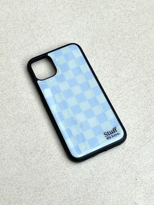 Sky 체스 패턴 에폭시케이스