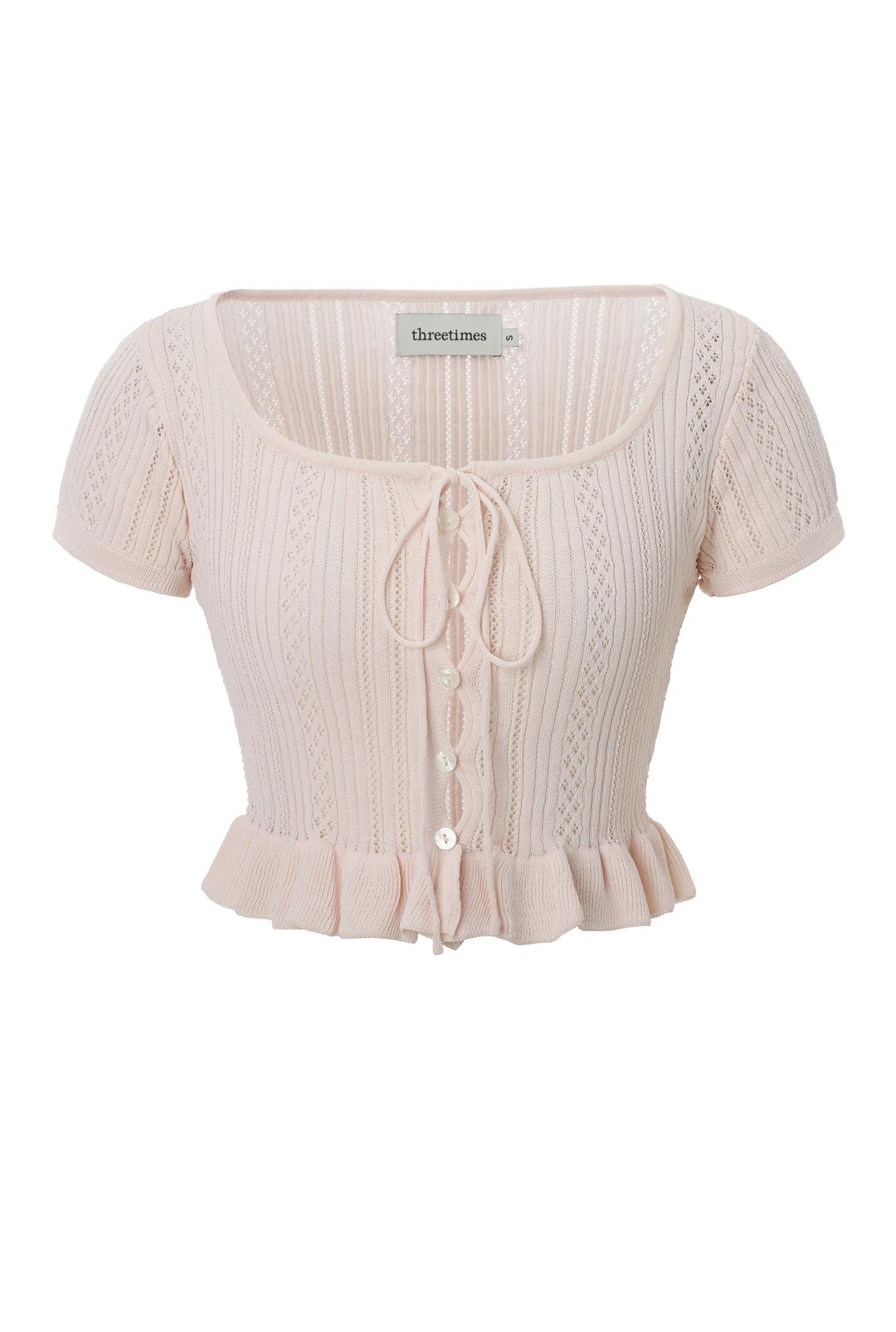 Iris cardigan short sleeve