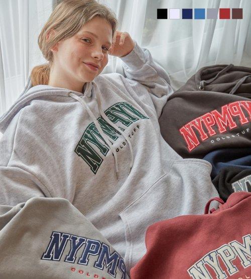 유니온 오버핏 로고 후디 7color