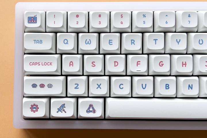 전자성 키보드 키캡 PBT XDA 염료승화 (122키)