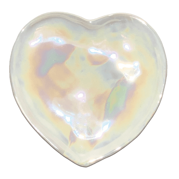 Pearl heart dish