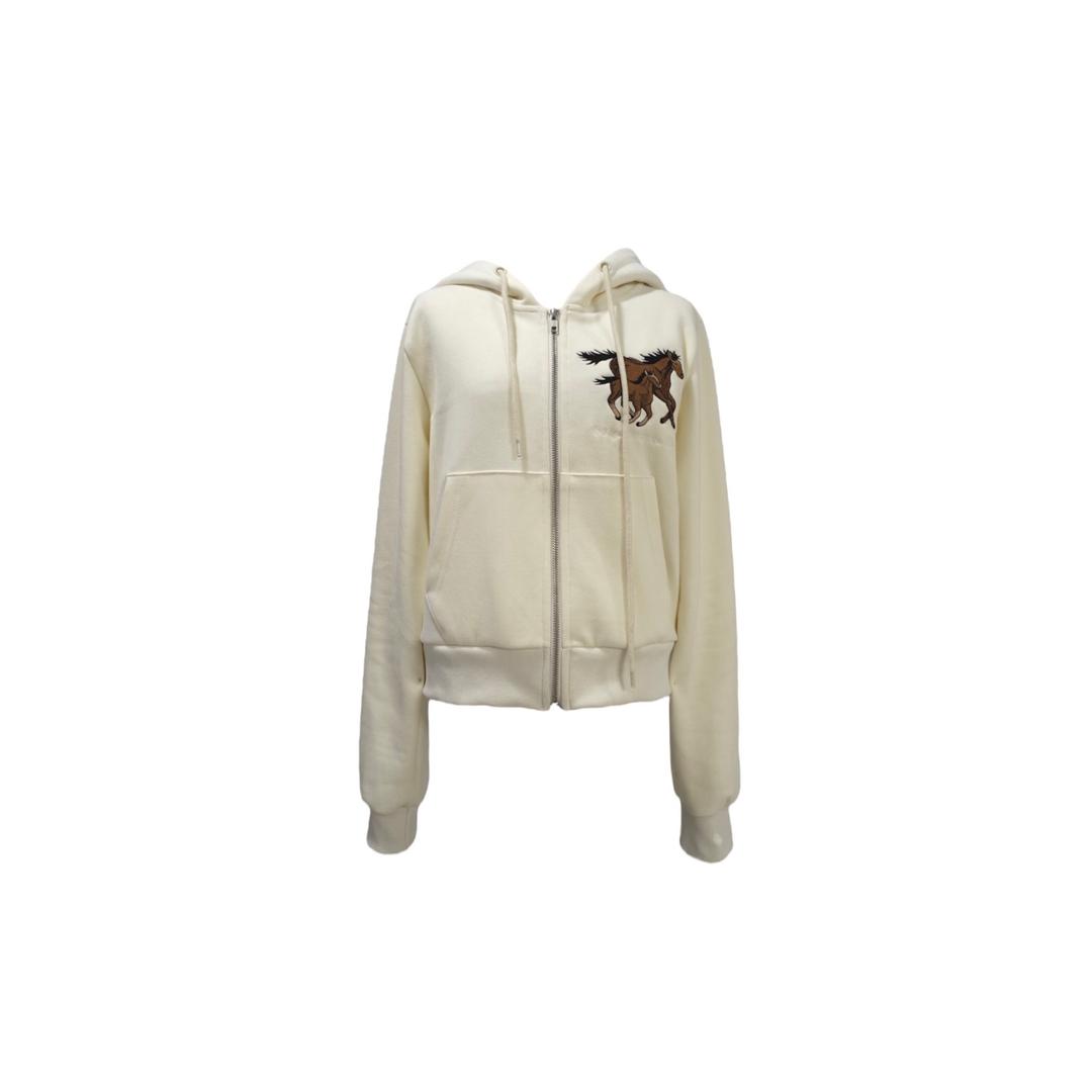 wild hoodie zip-up