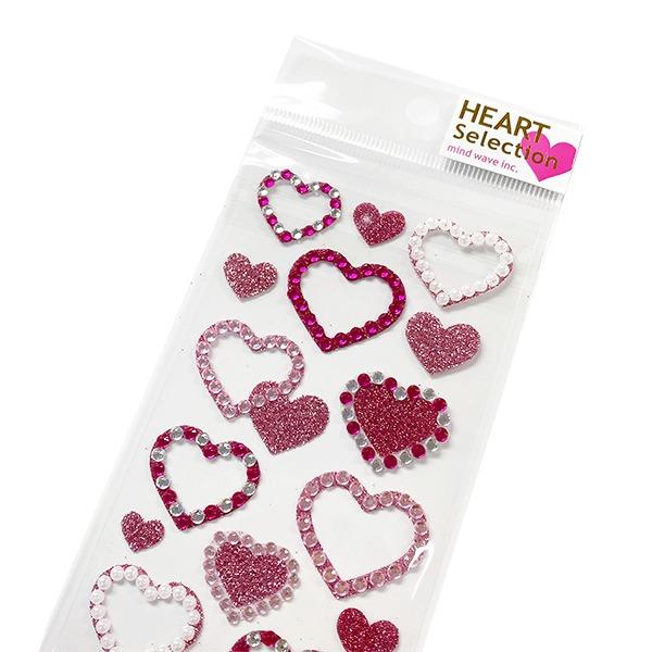 마인드웨이브 하트 셀렉션 스티커 : 글리터 쥬얼 81036