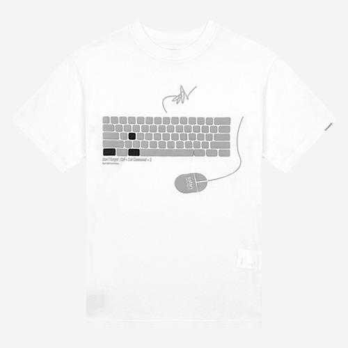 ROUX BASE SCHOOL DONT FORGET TEE (WHITE)