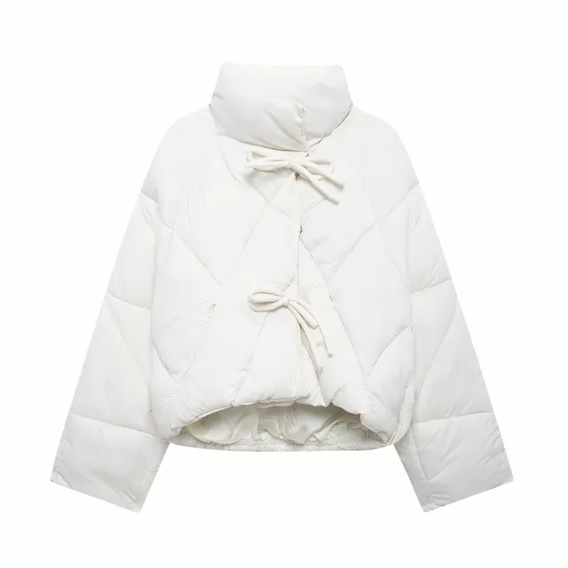 [S-XL]스탠드 칼라 숏패딩