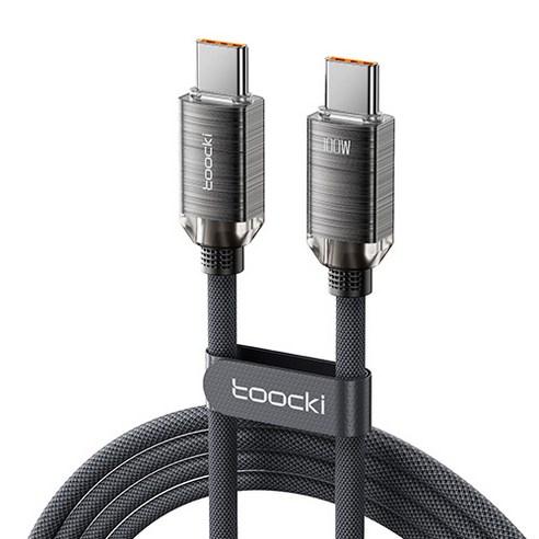 Toocki 100W C to C PD 초고속 충전 케이블 - 충전 케이블 | 쿠팡