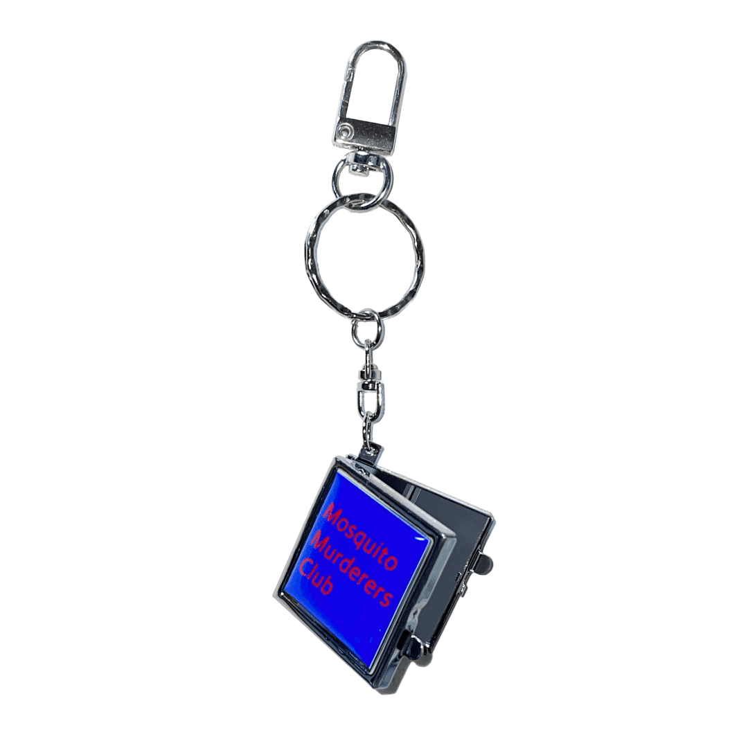 Mosquito Murderers Club KEY HOLDER (Blue)