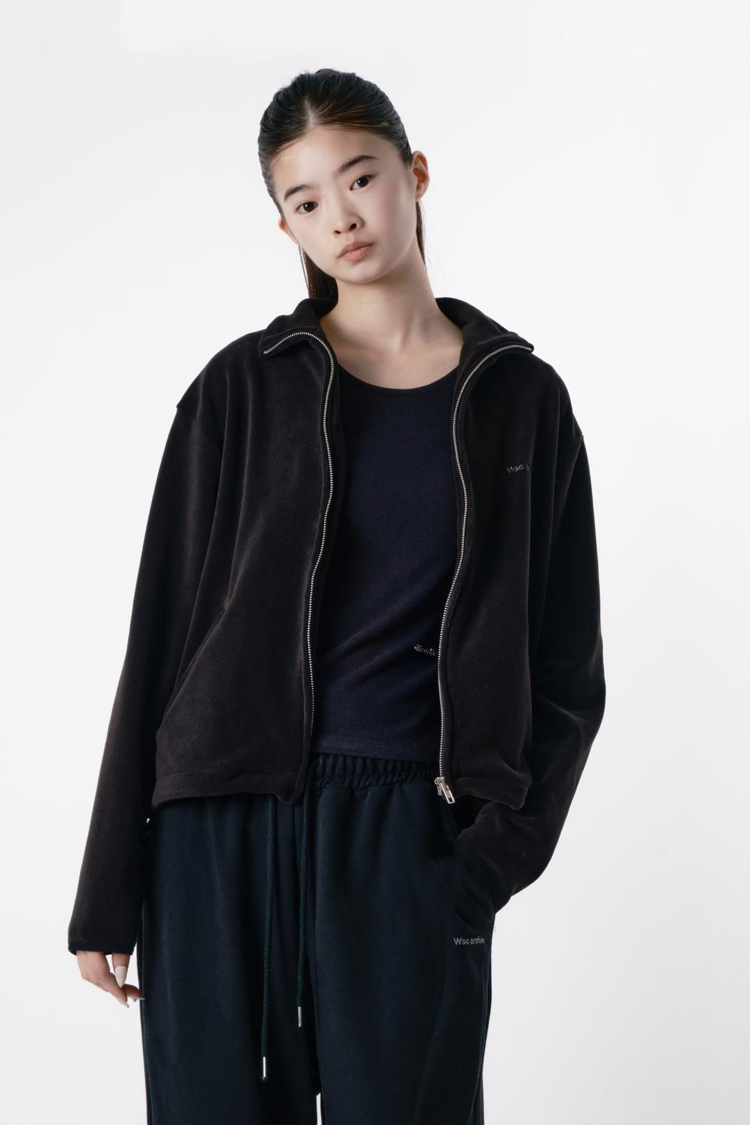 Snow fleece zip-up 001