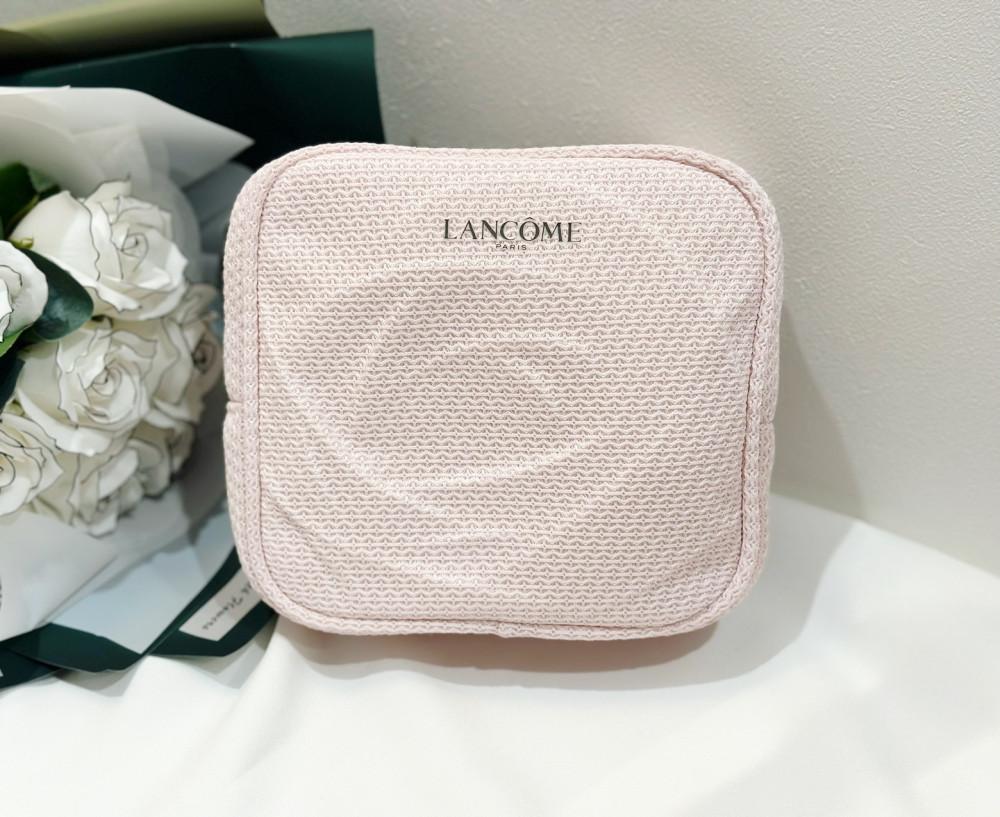랑콤 핑크 스퀘어 파우치