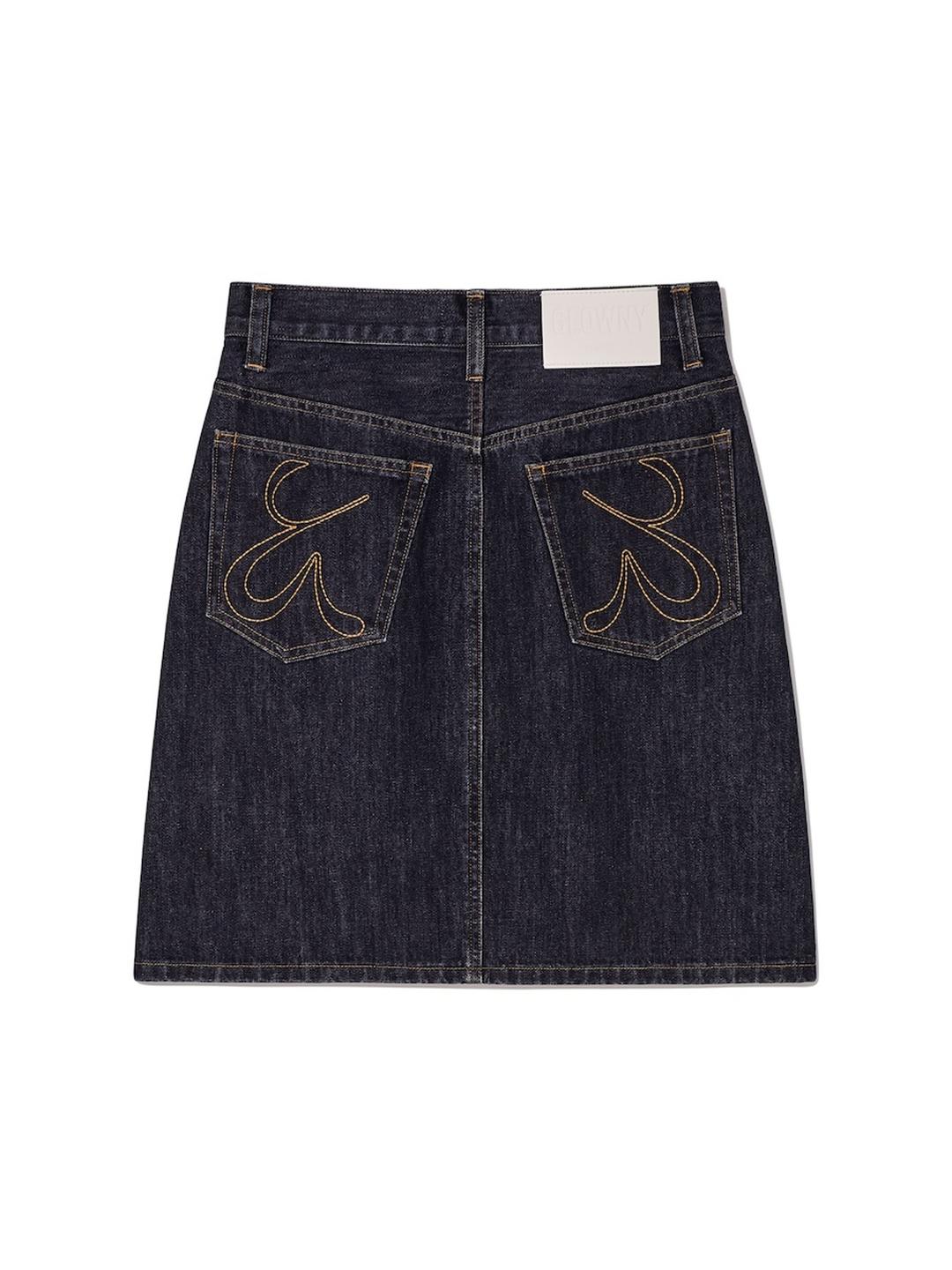 THE LEO SKIRT (DEEP BLUE)