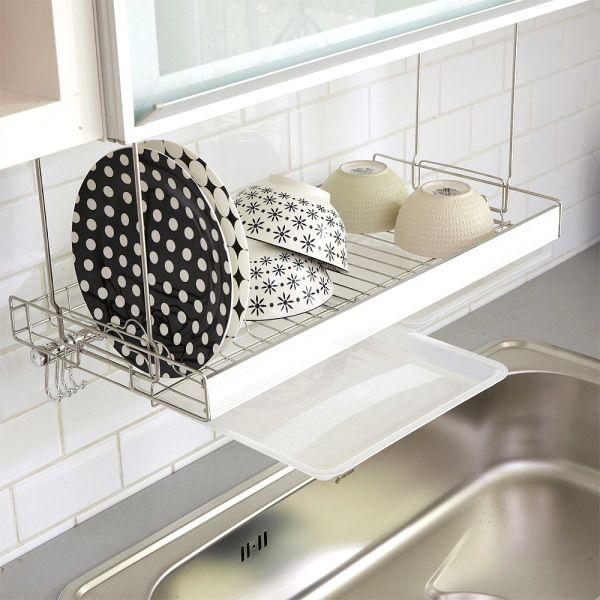광폭 알루미늄바 식기건조대 주방선반 씽크대선반