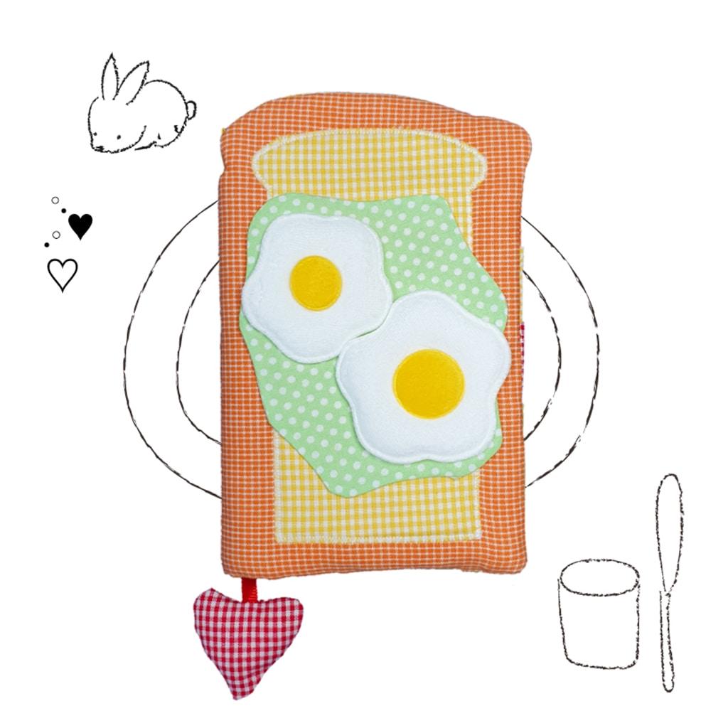 토스트엔 계란이 두개지요