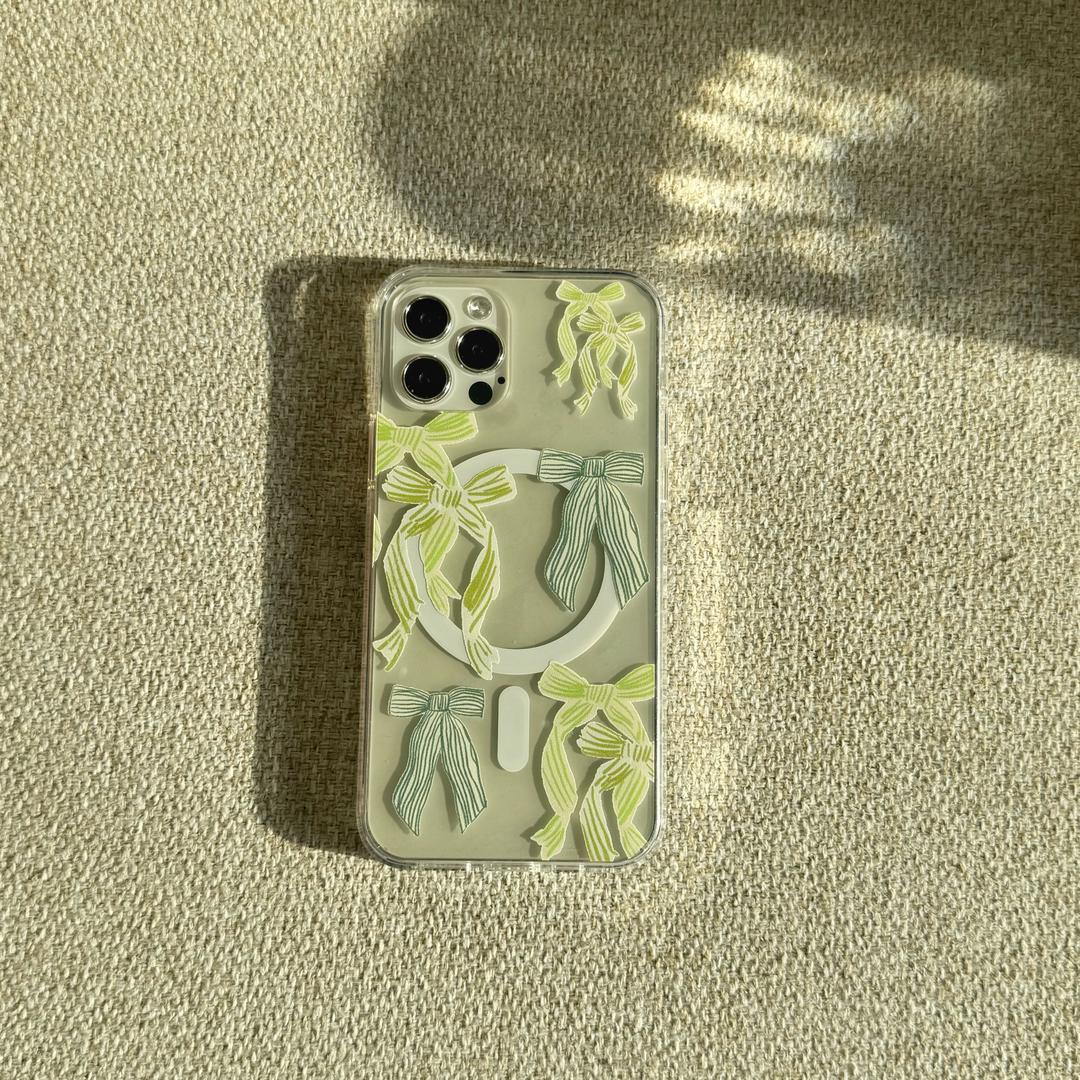 [Slim MagSafe]Ribbon Bear Case