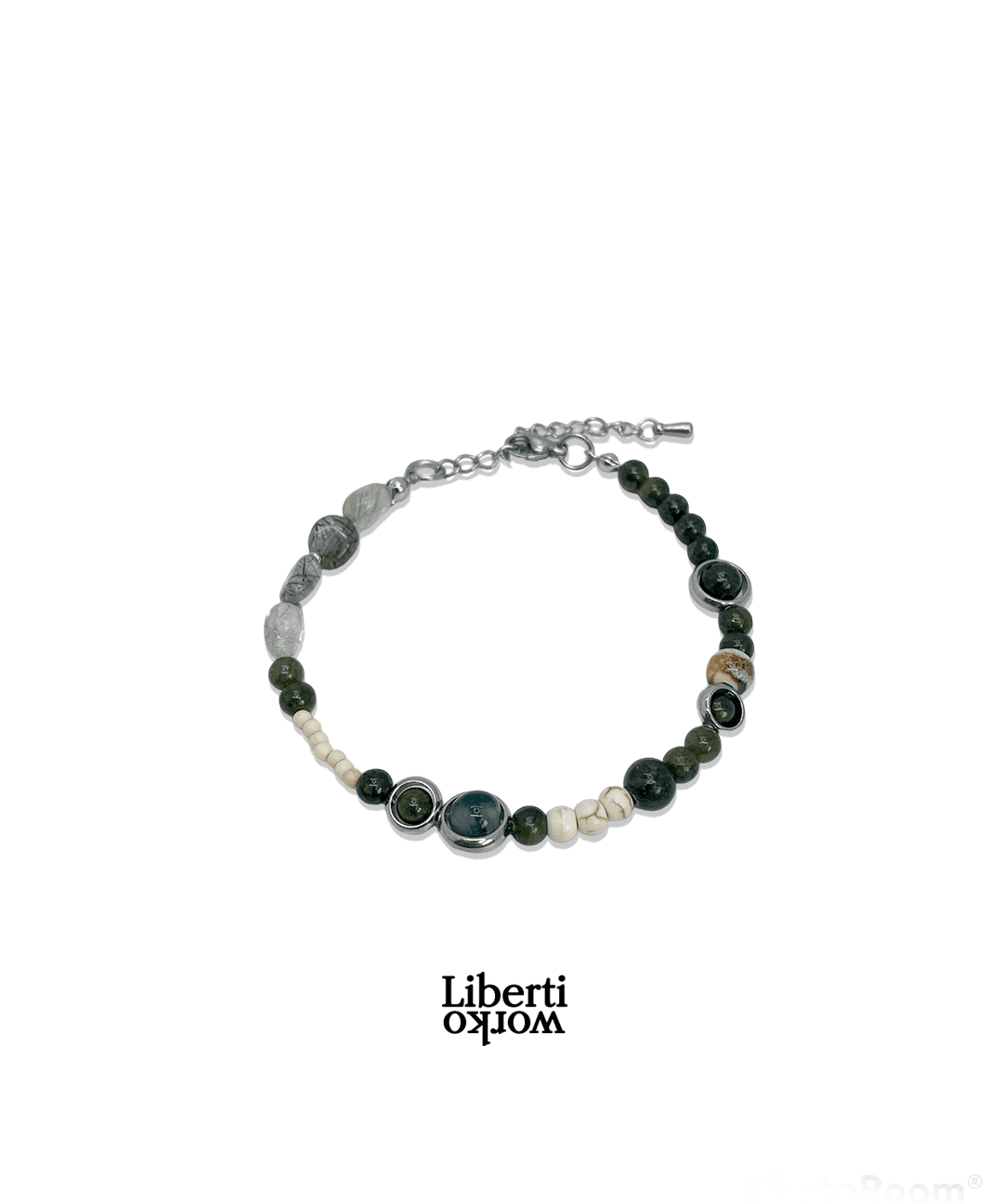 moss stone bracelet