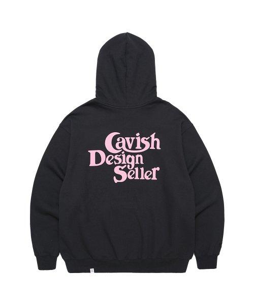 SELLER LOGO HOODIE CHARCOAL(PINK)(CV2BFUM400A)