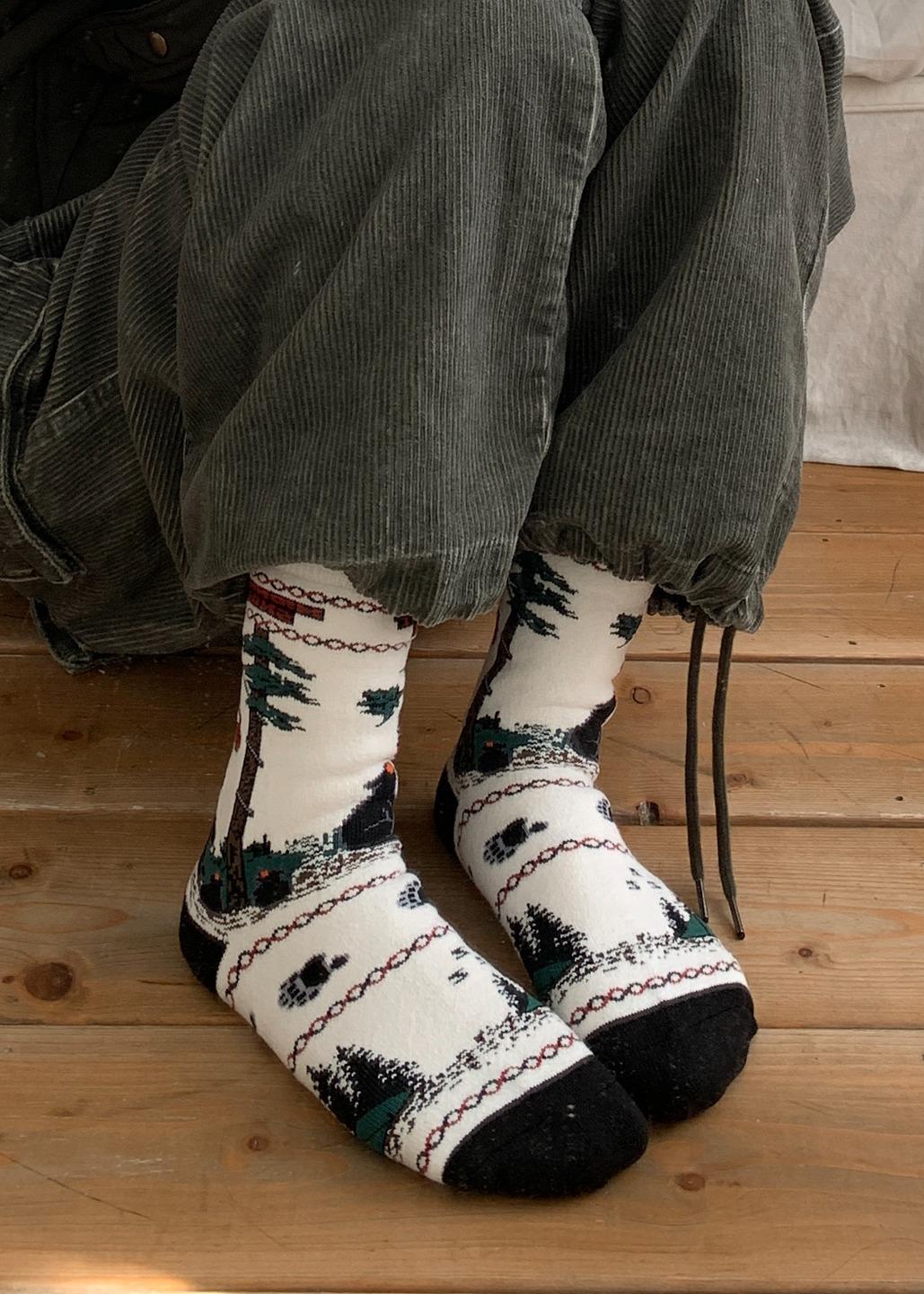 WINTER BEAR SOCKS