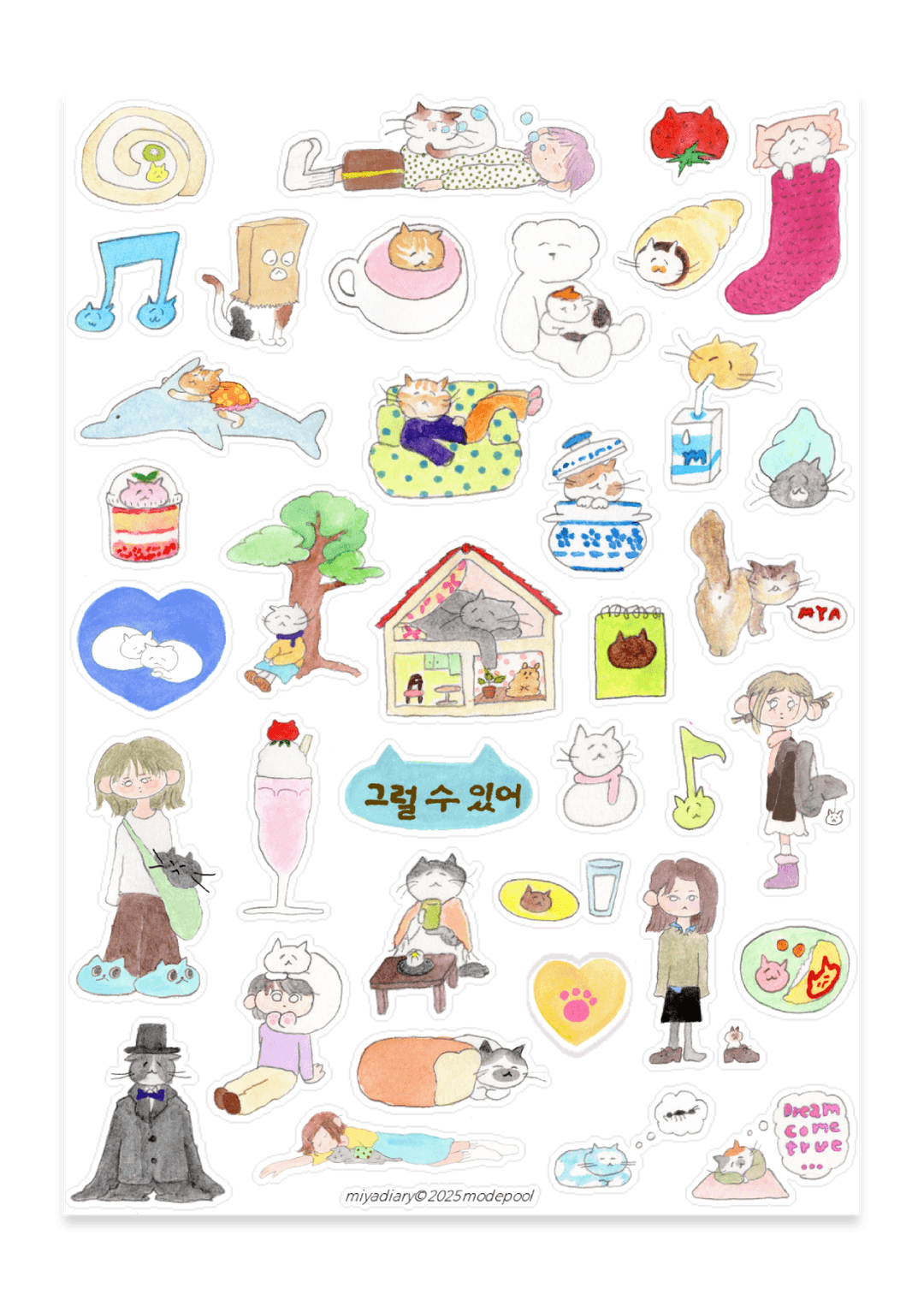 miyadiary sticker