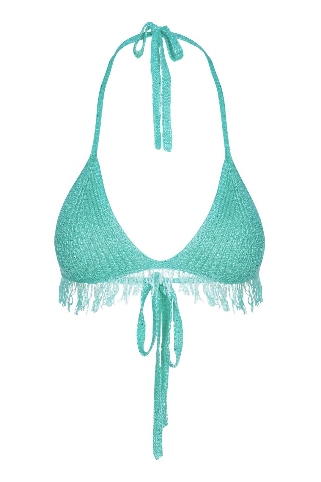 Sacha Bralette - Aquamarine - L