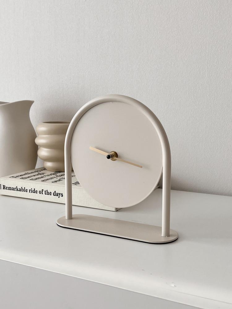 심플라운드 오브제 탁상 북유럽 인테리어 시계