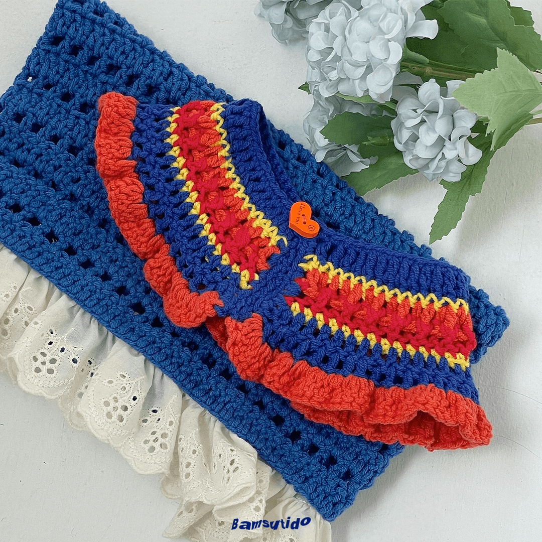 오렌지 퐁당 블루 케이프