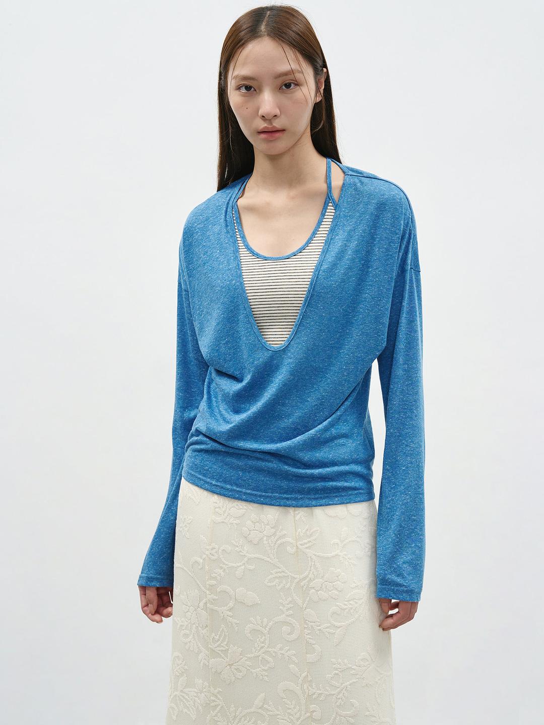 EIGHTHMONTH Stripe Tank & Long Sleeve Tee Set