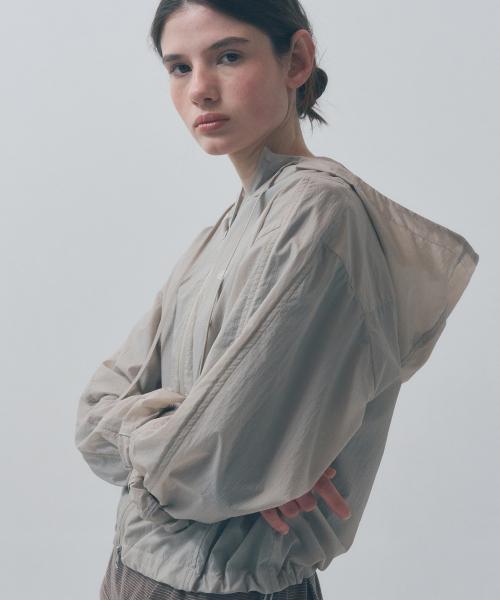 SHEER WIND BREAKER - SAND BEIGE