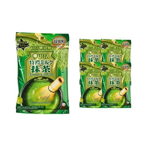 유하미카쿠토 토쿠노 밀크 말차 캔디, 81g, 5개 - 일반하드캔디 | 쿠팡